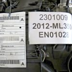 Mercedes ML350 Engine