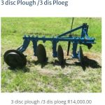 3 Disc Plough / 3 Disc Ploeg